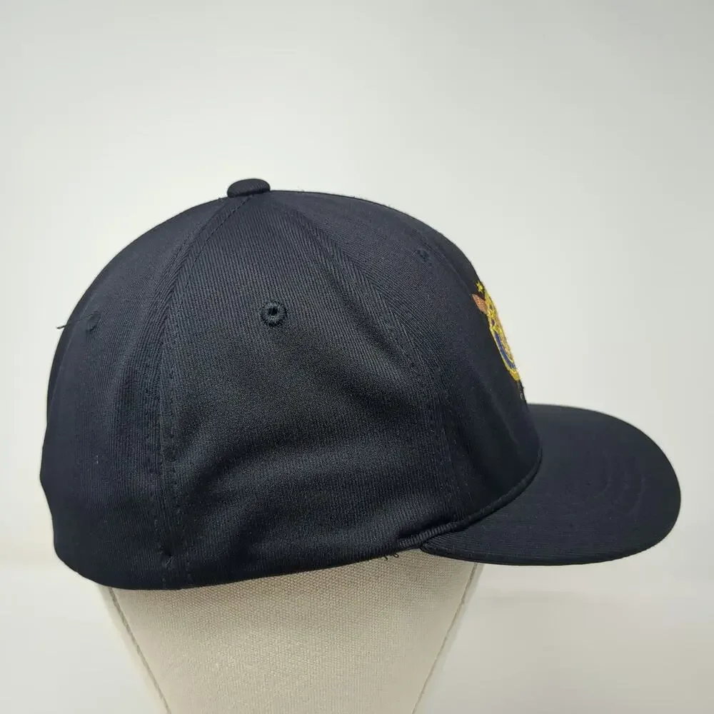 Richardson Baseball Cap Black One Size American Legion Umpire Fitted Hat